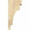 Ekena Millwork Mediterranean Rough Sawn Corbel, Douglas Fir, 4"W x 10"D x 22"H COR04X10X22MED00RDF - alternate 3
